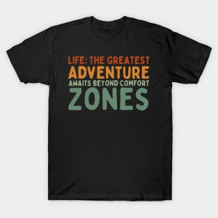 Empowering Life Mantras: Inspiring Words T-Shirt